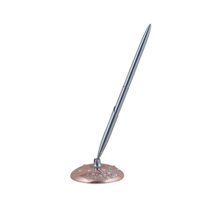 Rose Gold Pen with Diamonties