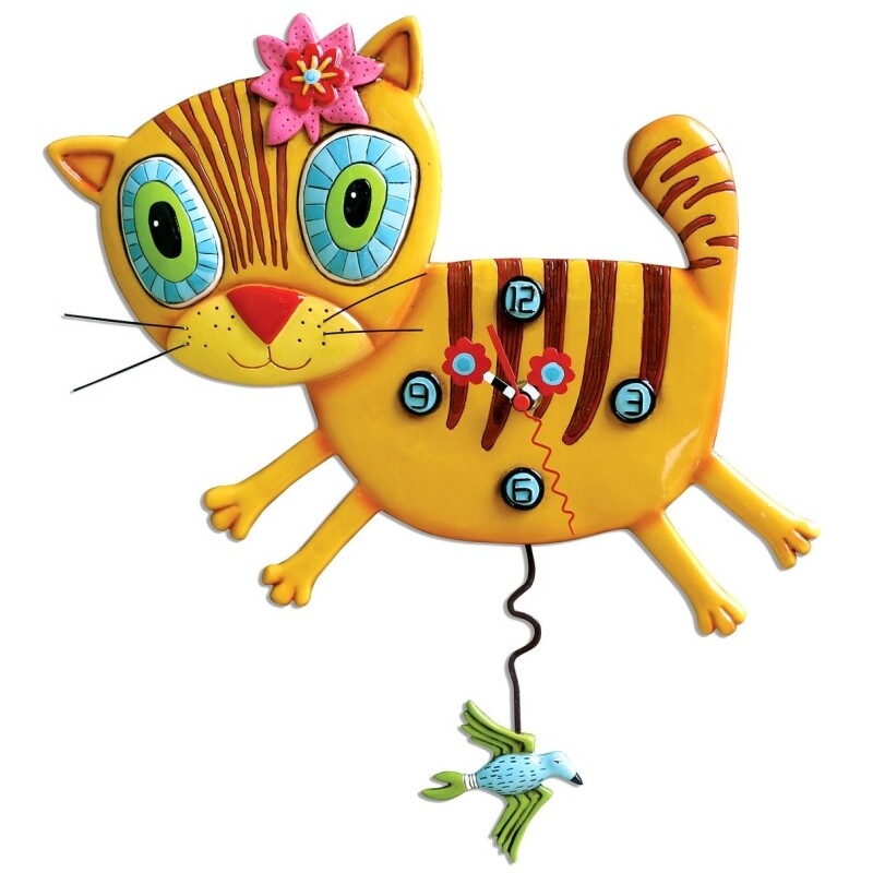 'Kimmi Kitty' Allen Designs Pendulum Clock