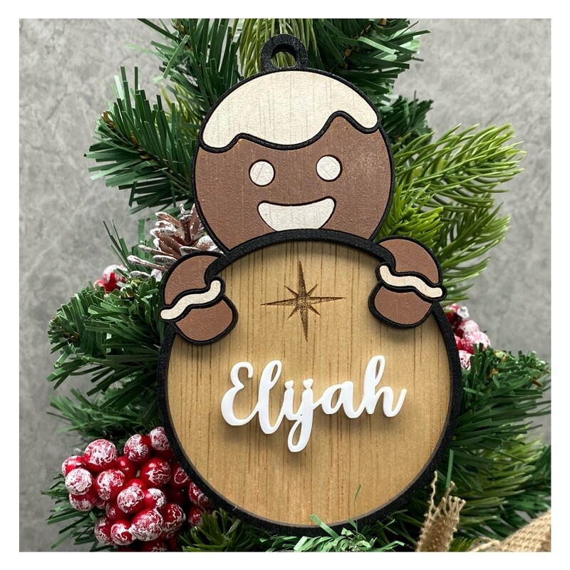 GingerBoy Christmas Ornament