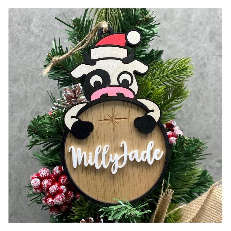 Bessy Christmas Ornament