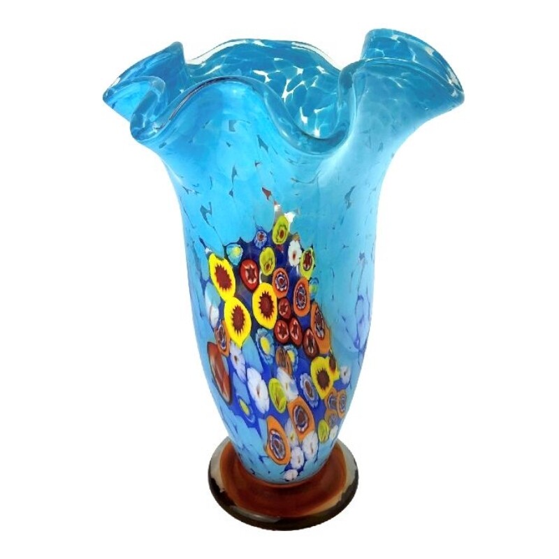 Coloured Glass Ravello Vase by Zibo