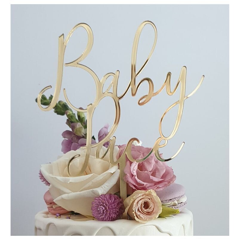 Baby Shower Cake Topper