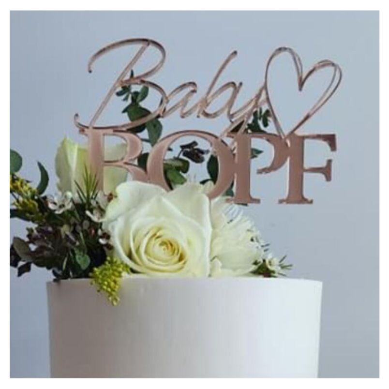 Baby Shower Cake Topper