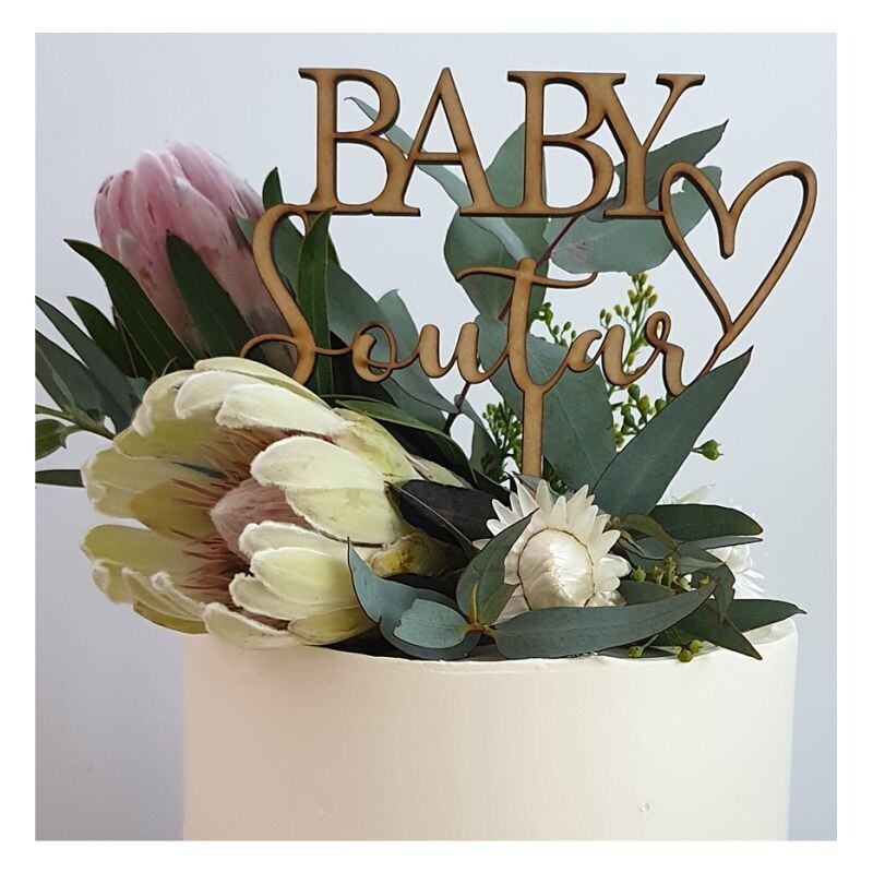 Baby Shower Cake Topper