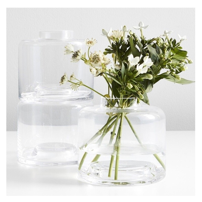 LSA Stackable Tio Glass Vases