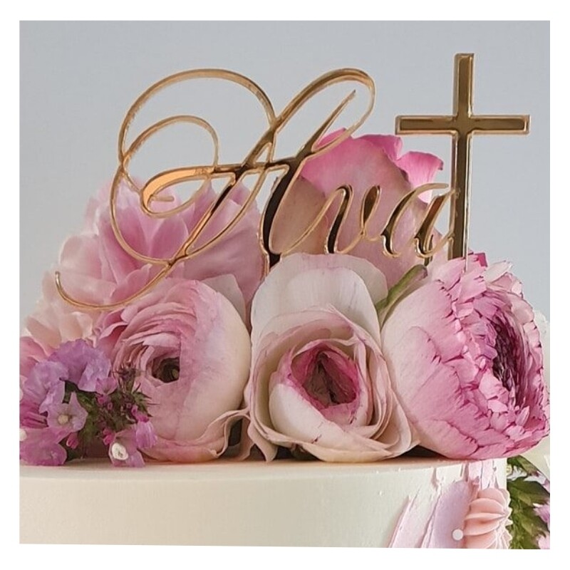 Baptism/Christening Cake Topper