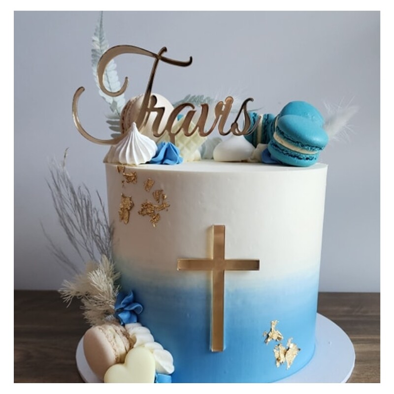 Baptism/Christening Cake Topper