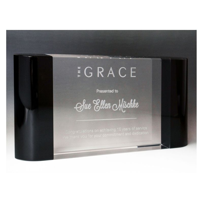 Crystal Dual Edge Curved Block