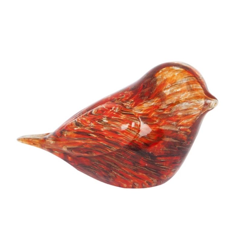 Red Robin Sculpture by Zibo