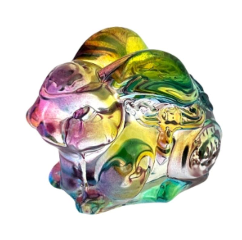 Carnival Rabbit Sculpture by Zibo