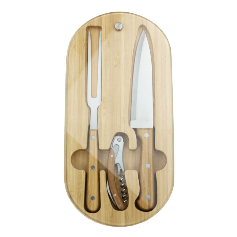 Glass/Bamboo Carving Set