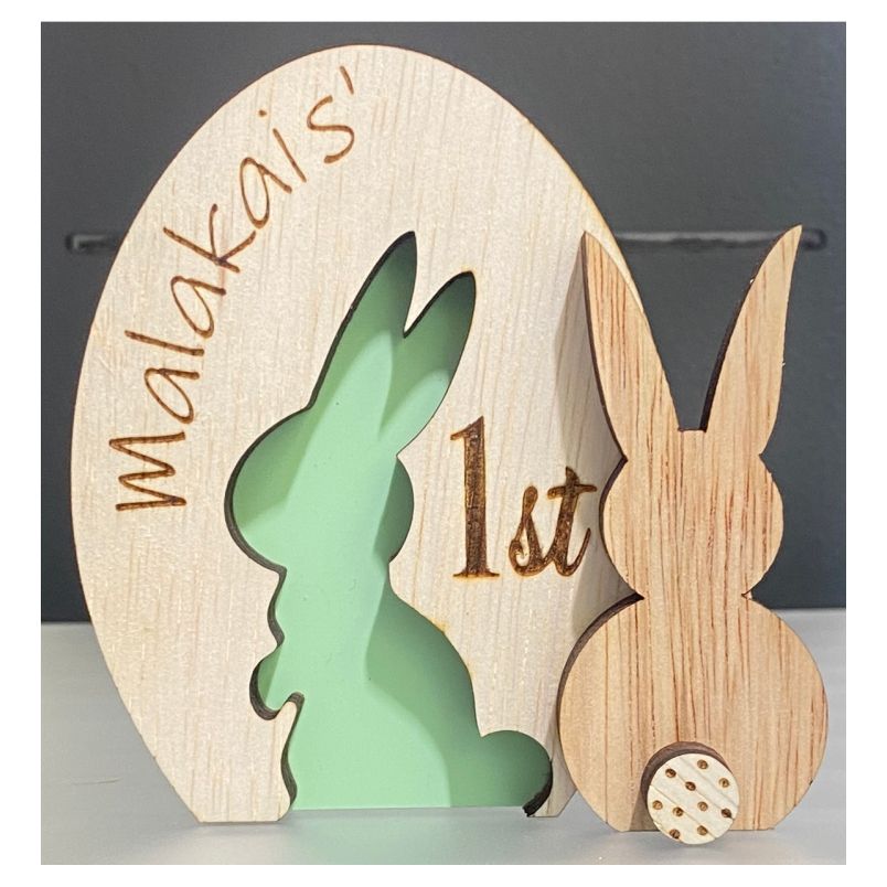 Custom Handcrafted Easter Bunny