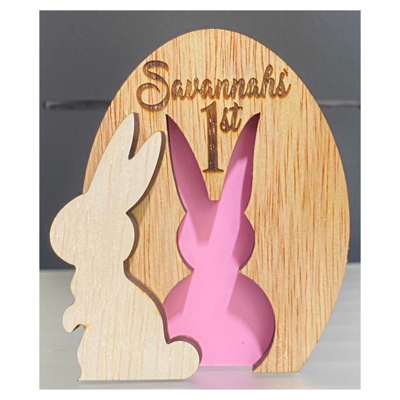 Custom Handcrafted Easter Bunny