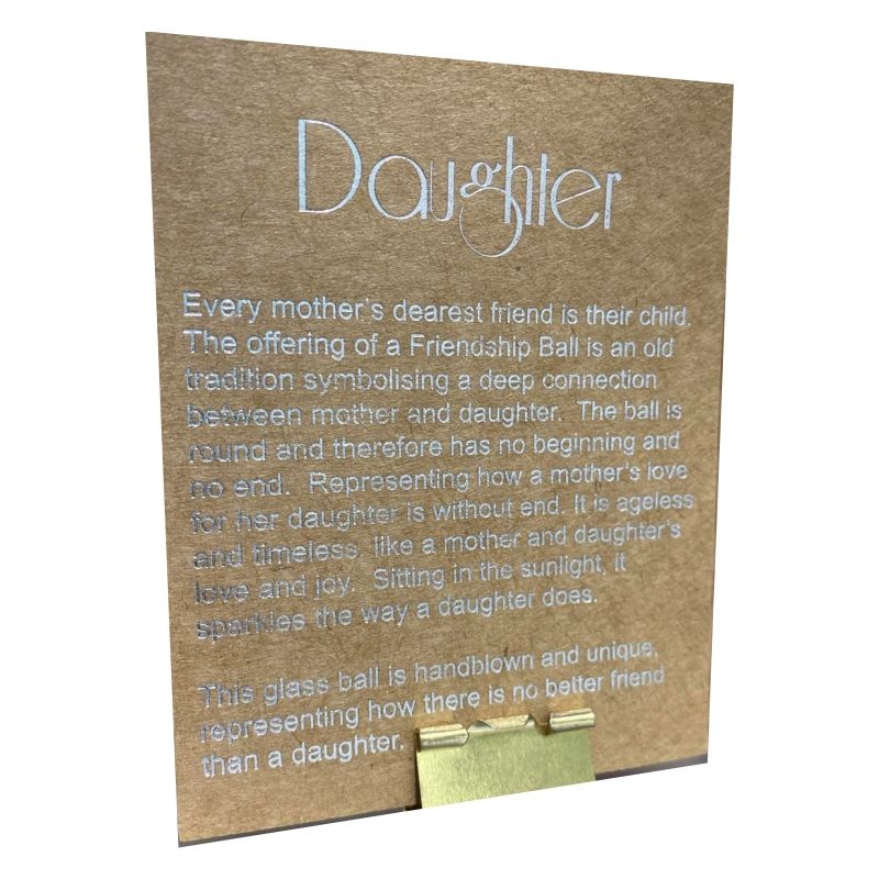 Glass Friendship Ball 201