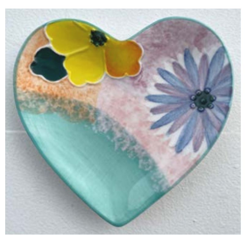 Whimsical Heart Trinket Dish