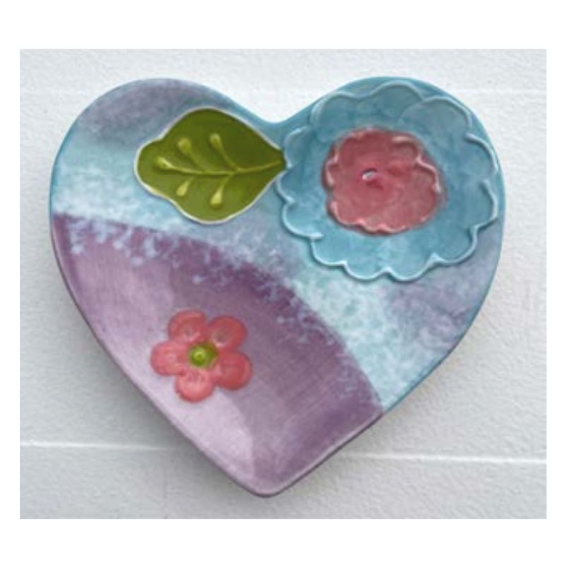 Whimsical Heart Trinket Dish