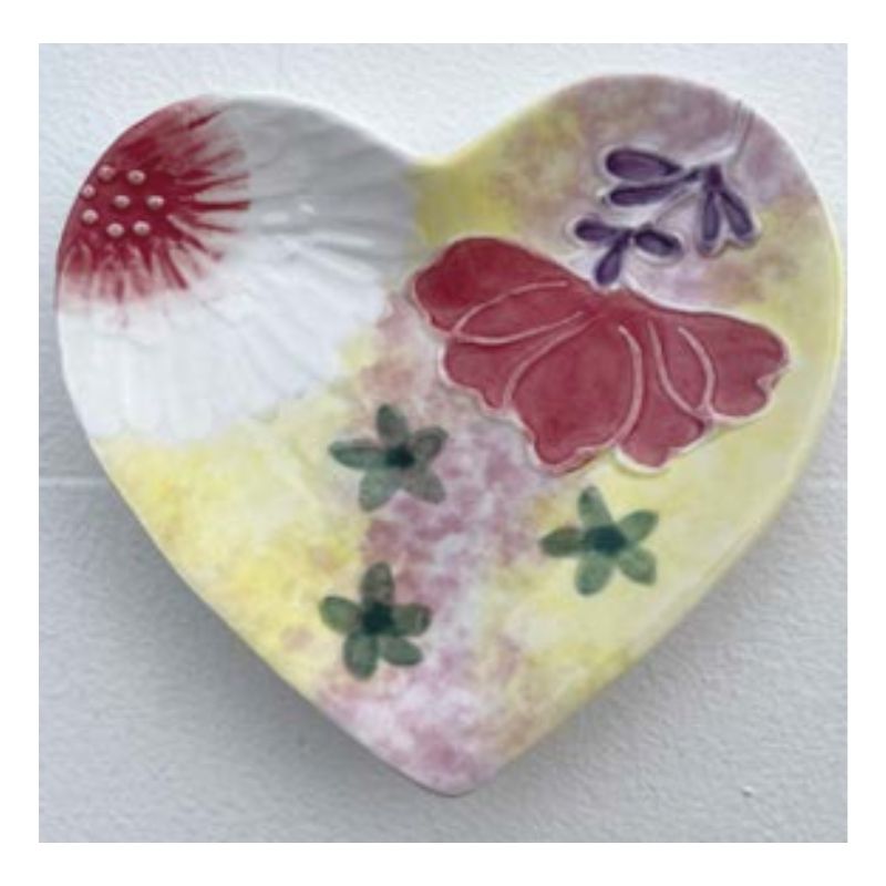 Whimsical Heart Trinket Dish