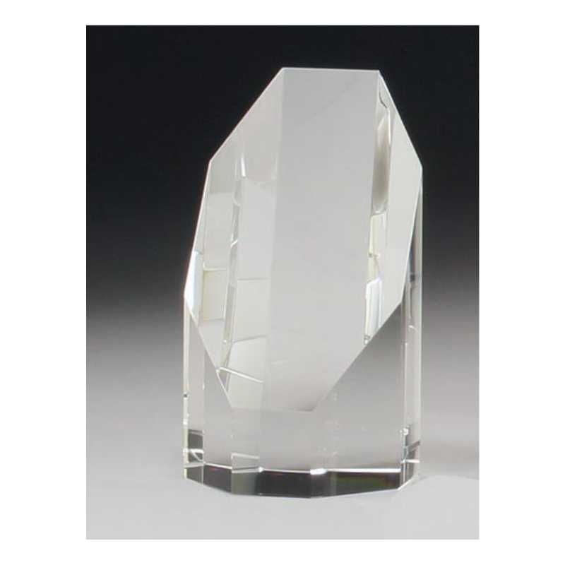 Crystal Octagon Glass Trophy – CC643S