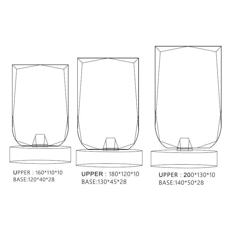 Venus Glass Rectangle Award