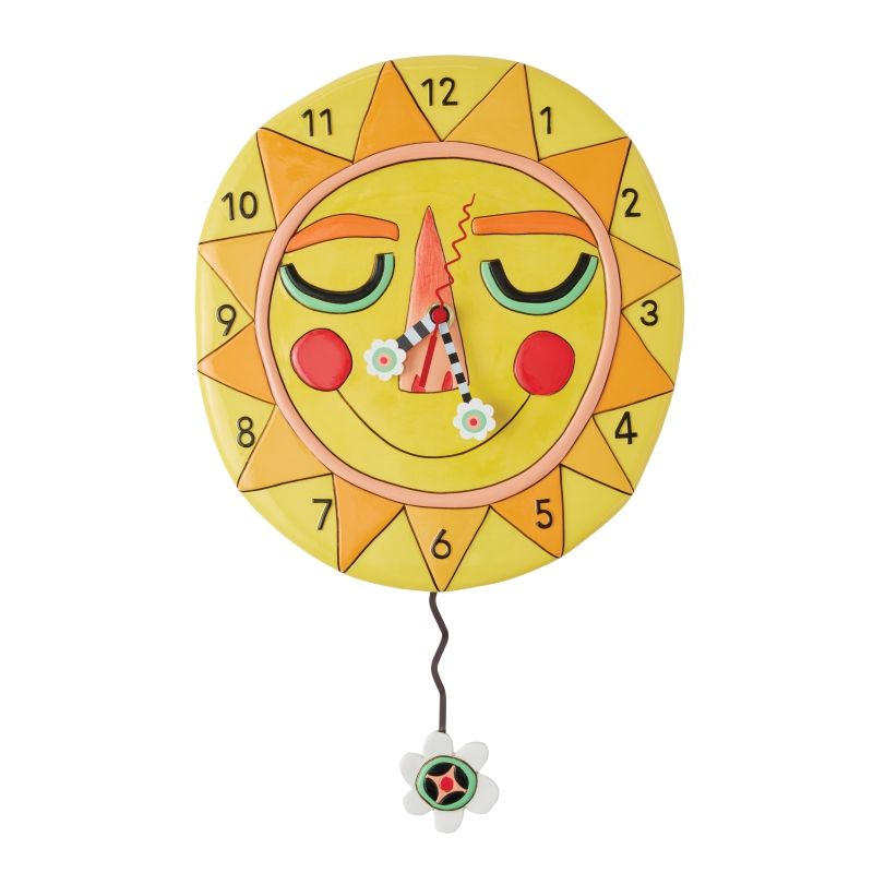'Blooming Bright' Allen Designs Pendulum Clock