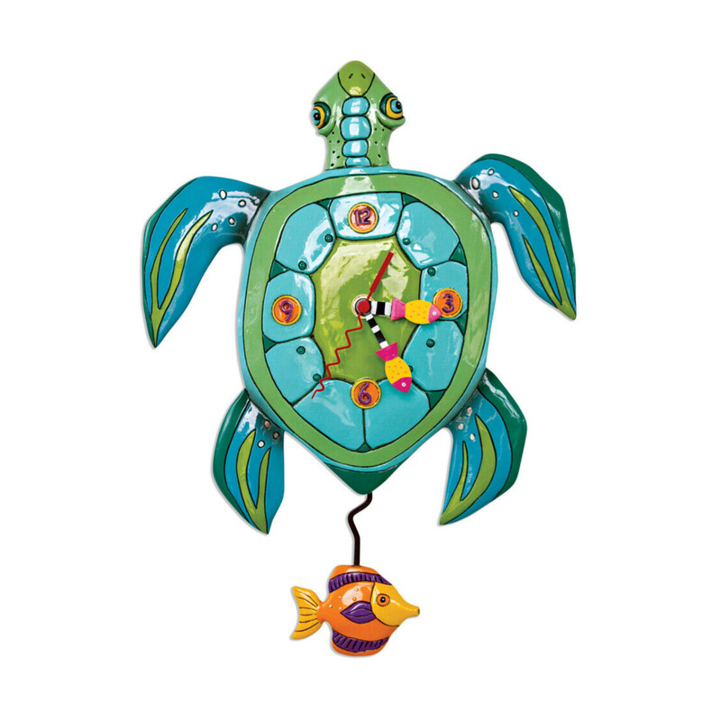 'Sup Dude? Turtle' Allen Designs Pendulum Clock