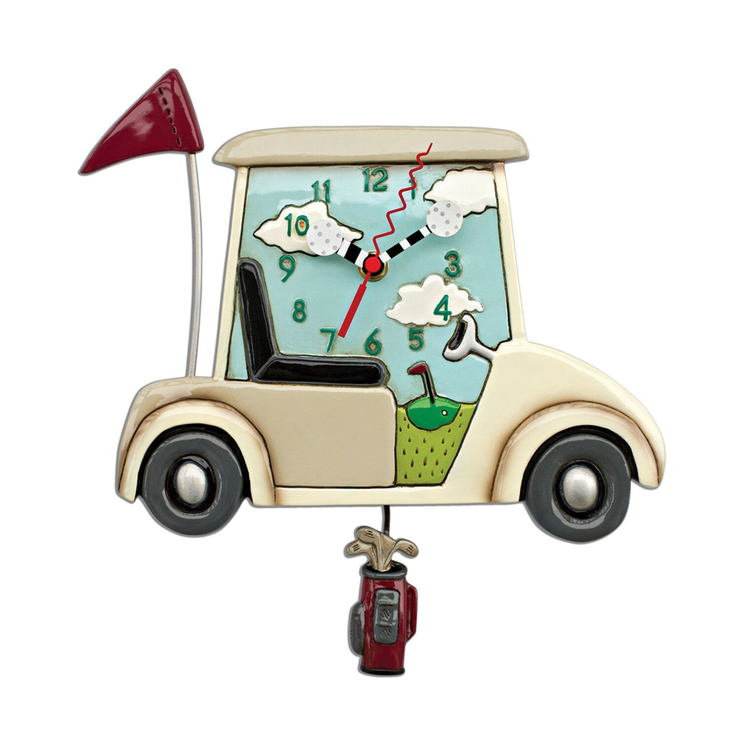 'Stay on Course' Allen Designs Pendulum Clock