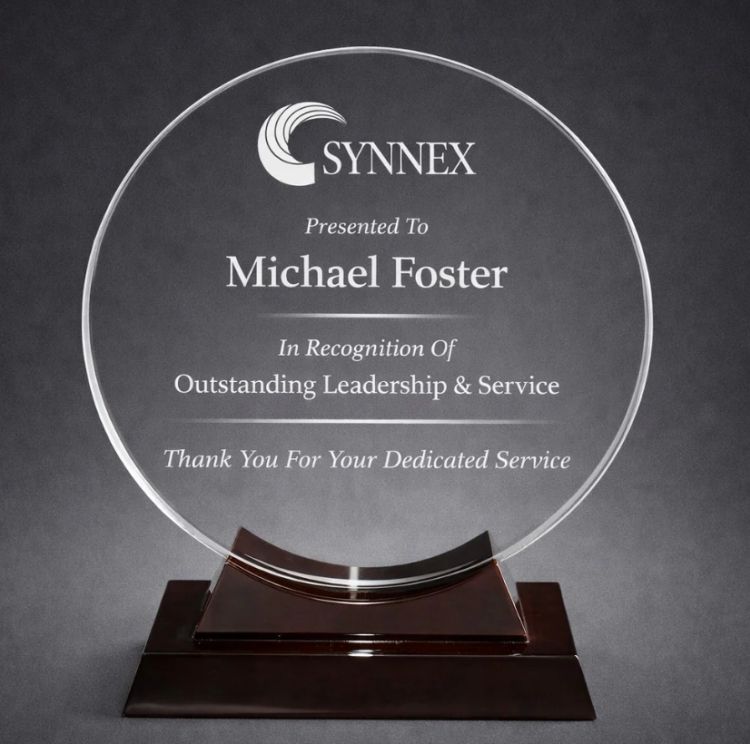 Elite K9 Crystal Award