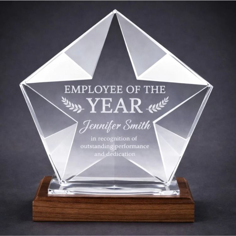 Prestige Star Crystal Award