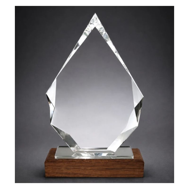 Victory Flame K9 Crystal Award