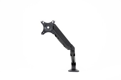 Single Arm - Gas Strut Monitor Desktop Arm Desk Mount Single Arm - Gas Strut Monitor Desktop Arm Desk Mount