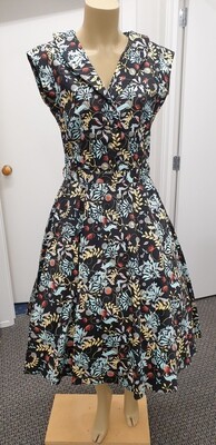 Florence Teal Floral  Sizes  16