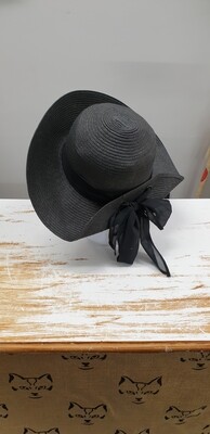 Debut Black Hat with Black Bow