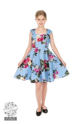 Jolene Floral Swing Dress:  Size 11 - 12yr