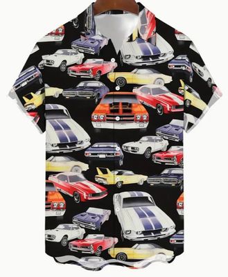 Retro Vintage Classic Cars   Size 3XL