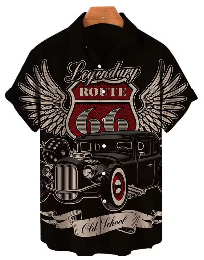 Rockabilly Retro Shirts Size XL