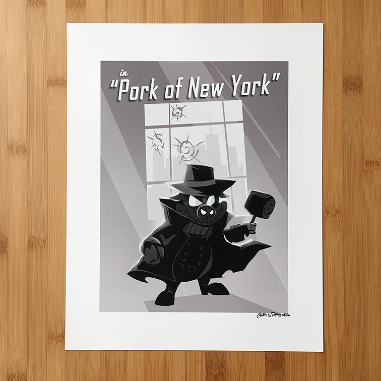 11"x14" The Pork in New York