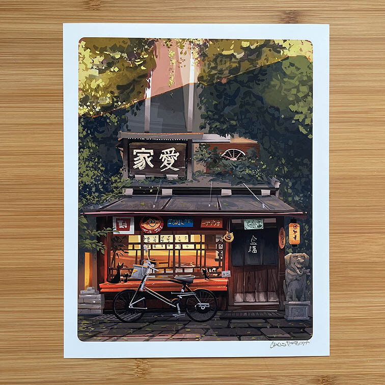 8&quot;x10&quot; The Family Shop