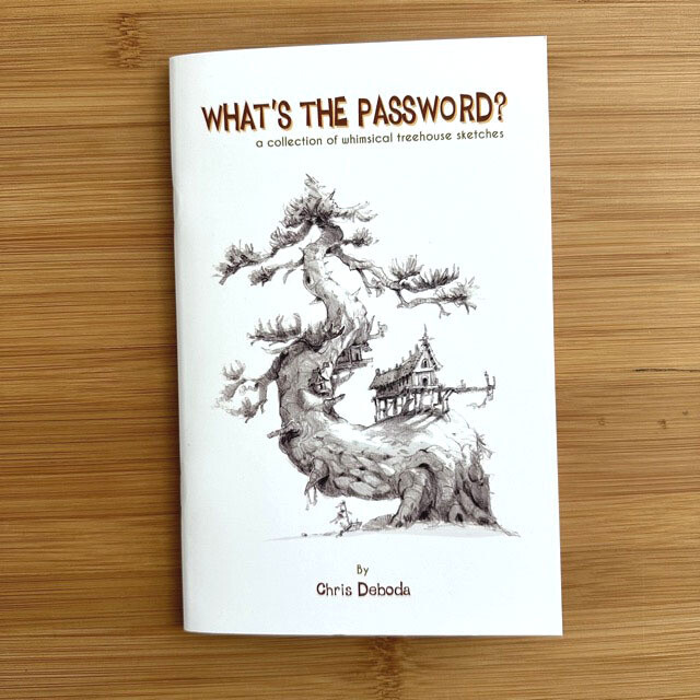 &quot;What&#39;s the Password?&quot; A Collection of Whimsical Treehouse Sketches
