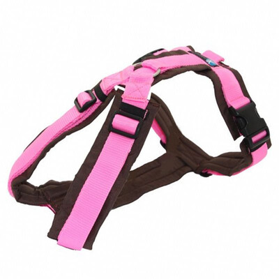 AnnyX Brustgeschirr braun / rosa AnnyX Brustgeschirr braun / rosa