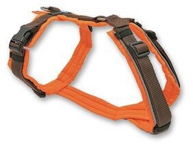 AnnyX Brustgeschirr Protect leuchtorange / braun AnnyX Brustgeschirr Protect leuchtorange / braun