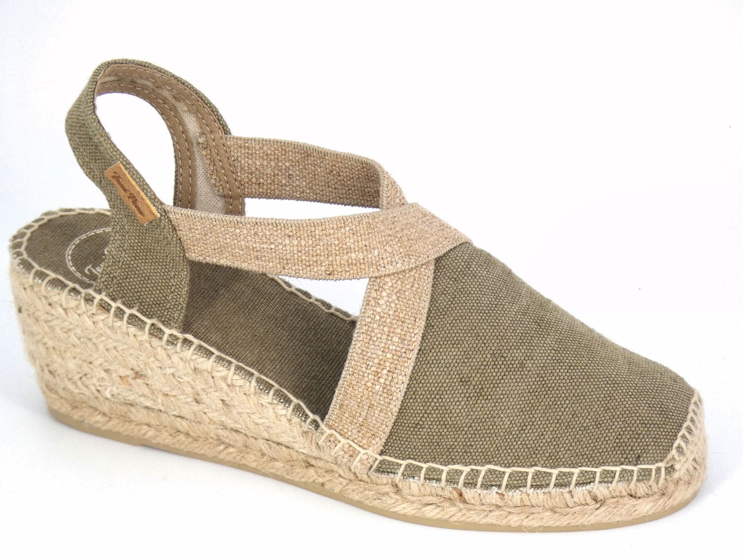 Chaussures compensées en corde femmes printemps / été - Toni Pons 07