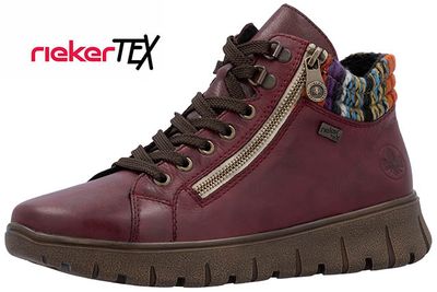 Chaussures montantes femmes automne / hiver - Rieker 20