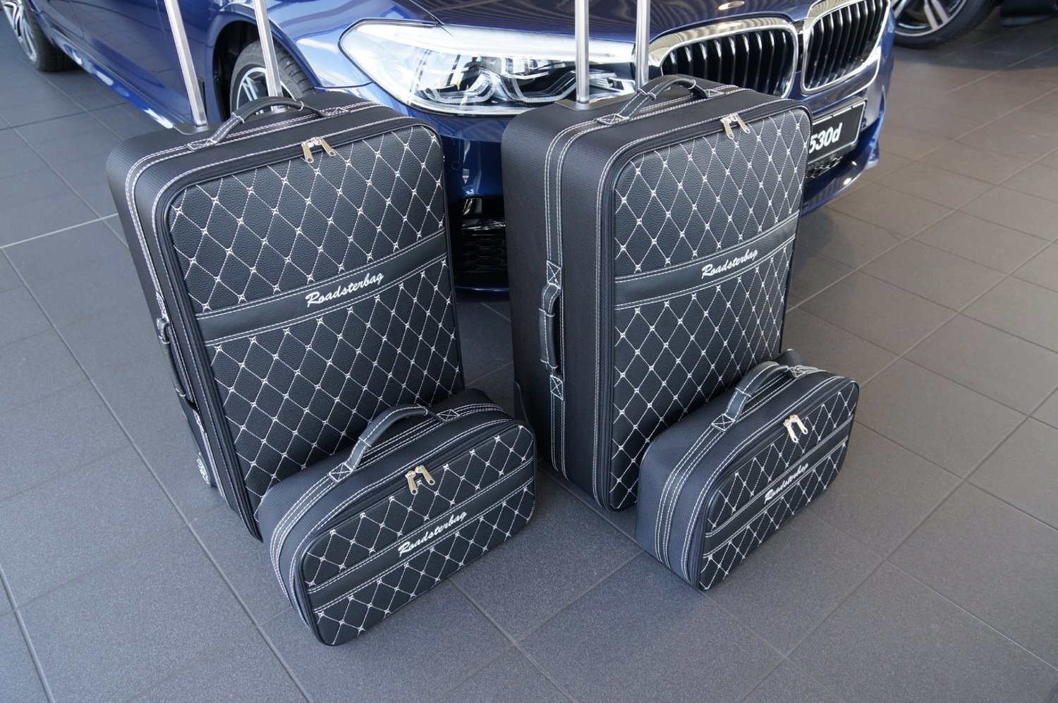 Roadsterbag suitcase set for BMW 5-series sedan (G30)