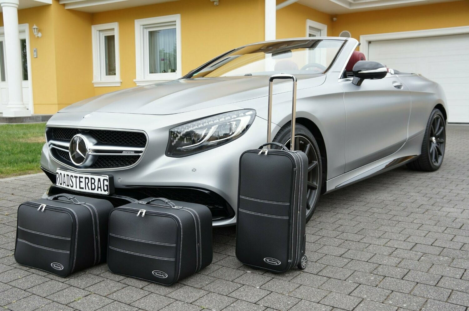 Roadsterbag suitcase set Mercedes S-Class Cabrio (A217) (with sound system)