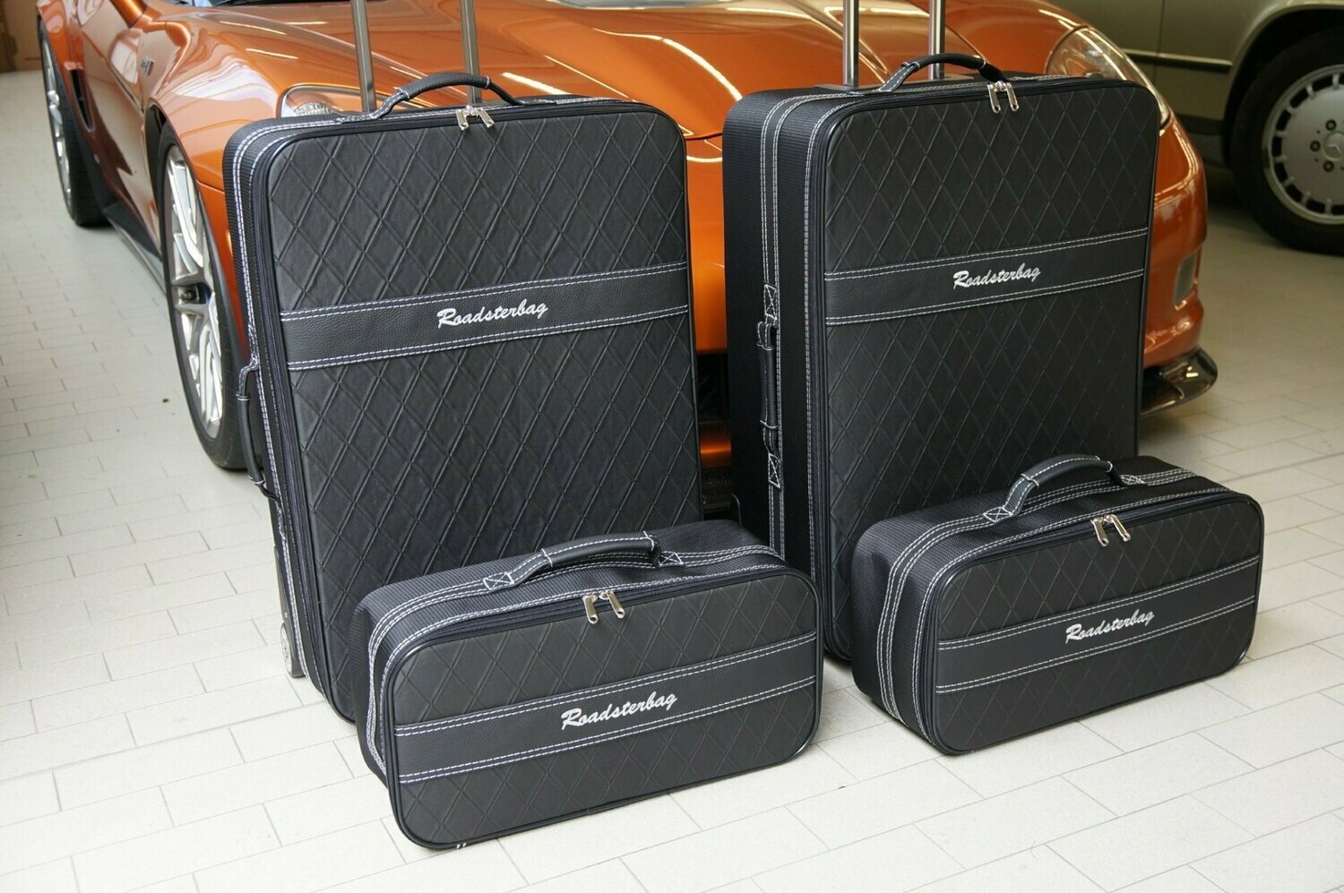 Roadsterbag kofferset Chevrolet Corvette C6 Coupe & Targa