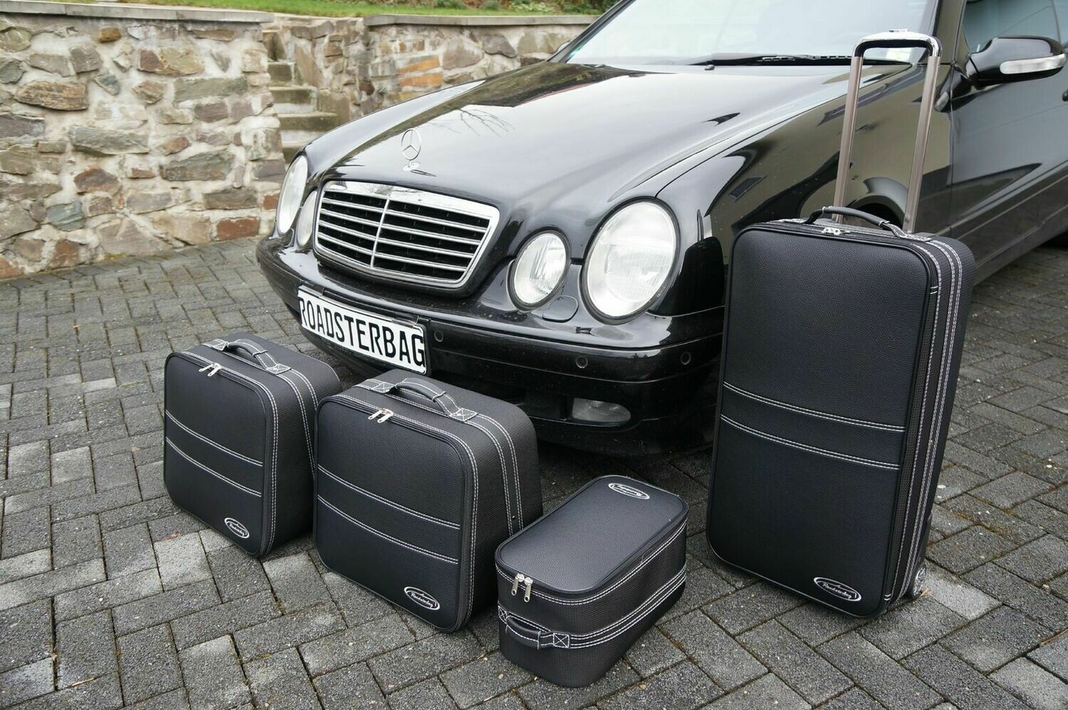 Roadsterbag suitcase set Mercedes CLK (W209) Cabriolet