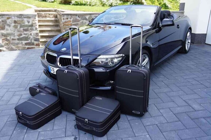 Roadsterbag suitcase set for BMW 6-Series Convertible (e64) 5-pcs