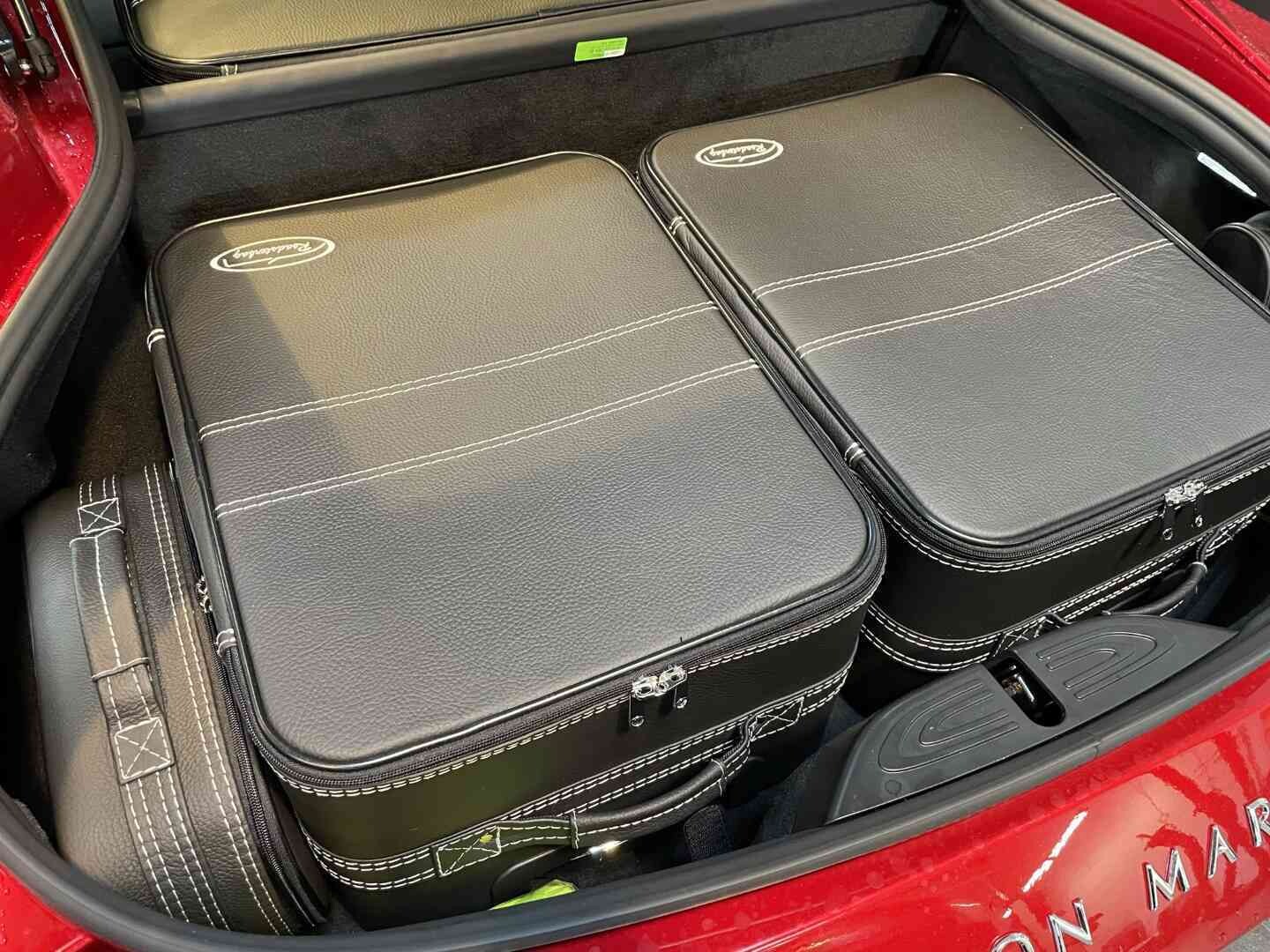 Roadsterbag suitcase set Aston Martin Vantage Coupe 2024 4-piece Black leather
