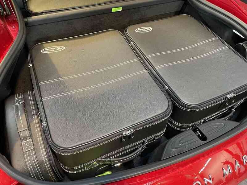 Roadsterbag suitcase set Aston Martin Vantage Coupe 2024 4-piece Black leather