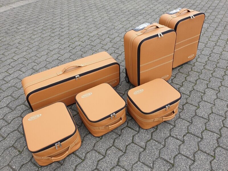 Roadsterbag suitcase set Ferrari Portofino (also M) 6-piece Sabbia